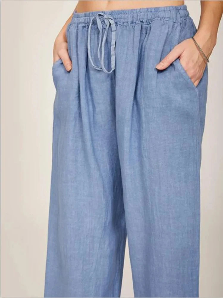 Cotton Linen Pants