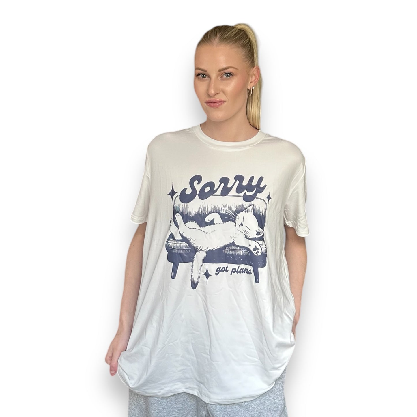 'Sorry Got Plans' T-Shirt