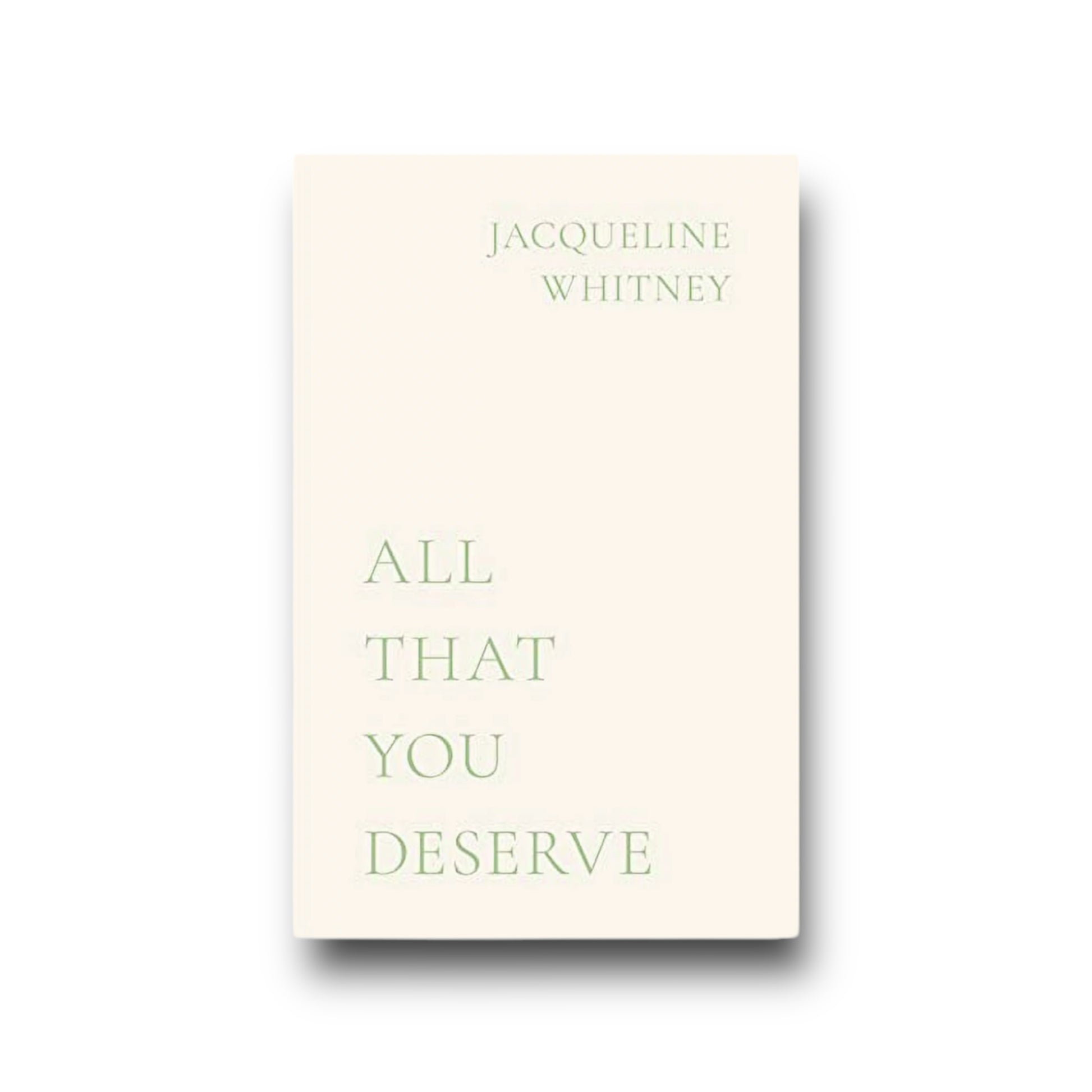 'All That You Deserve' Book - Happily Sad