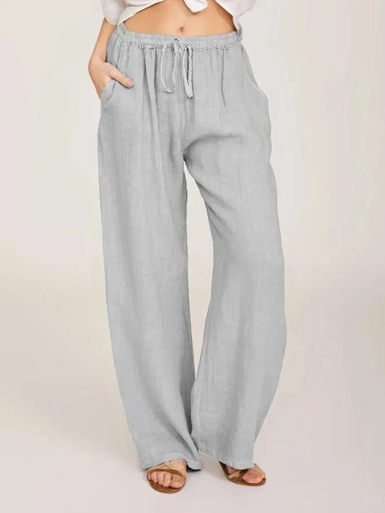 Cotton Linen Pants