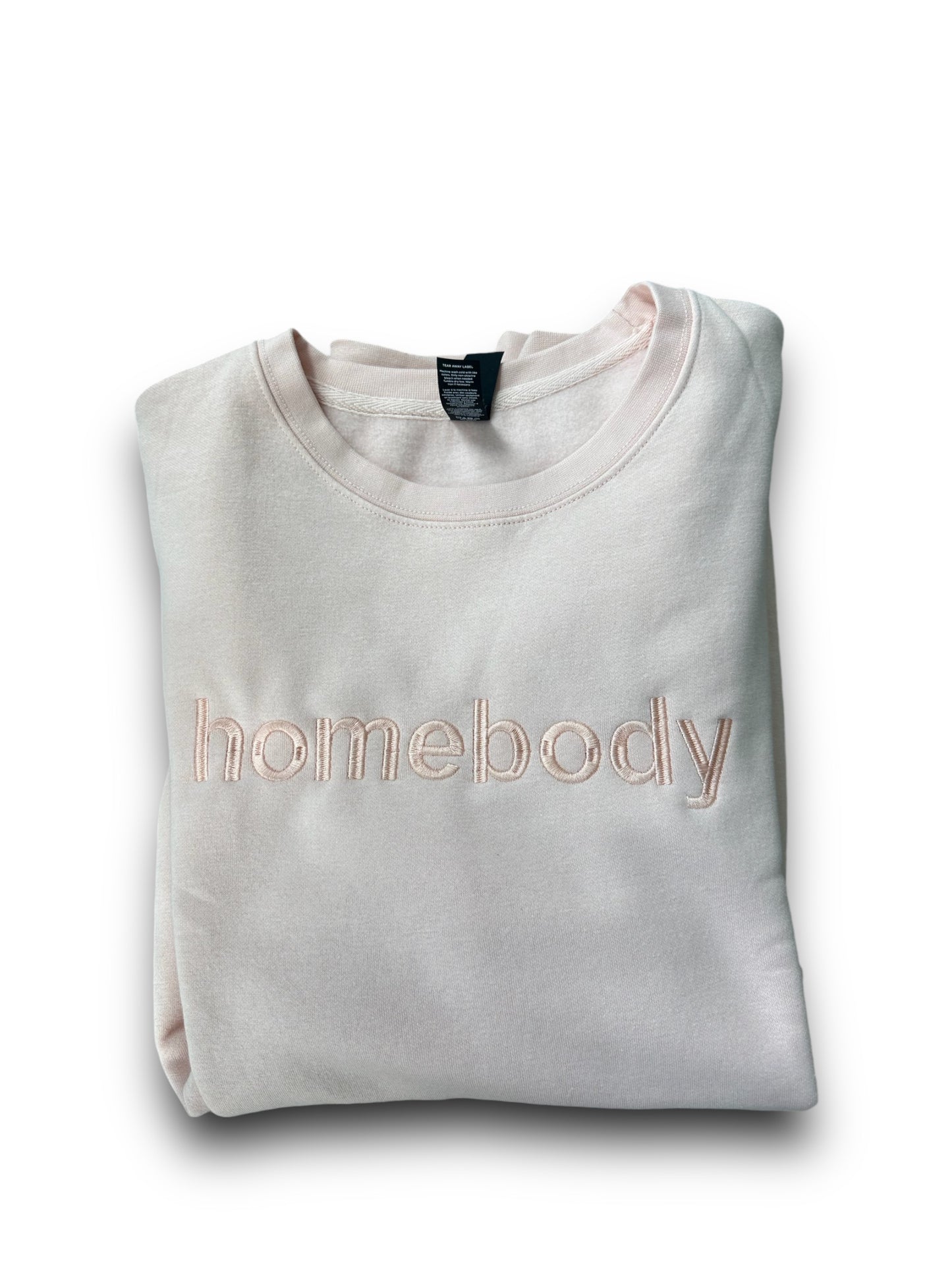 'Homebody' Pink Crewneck