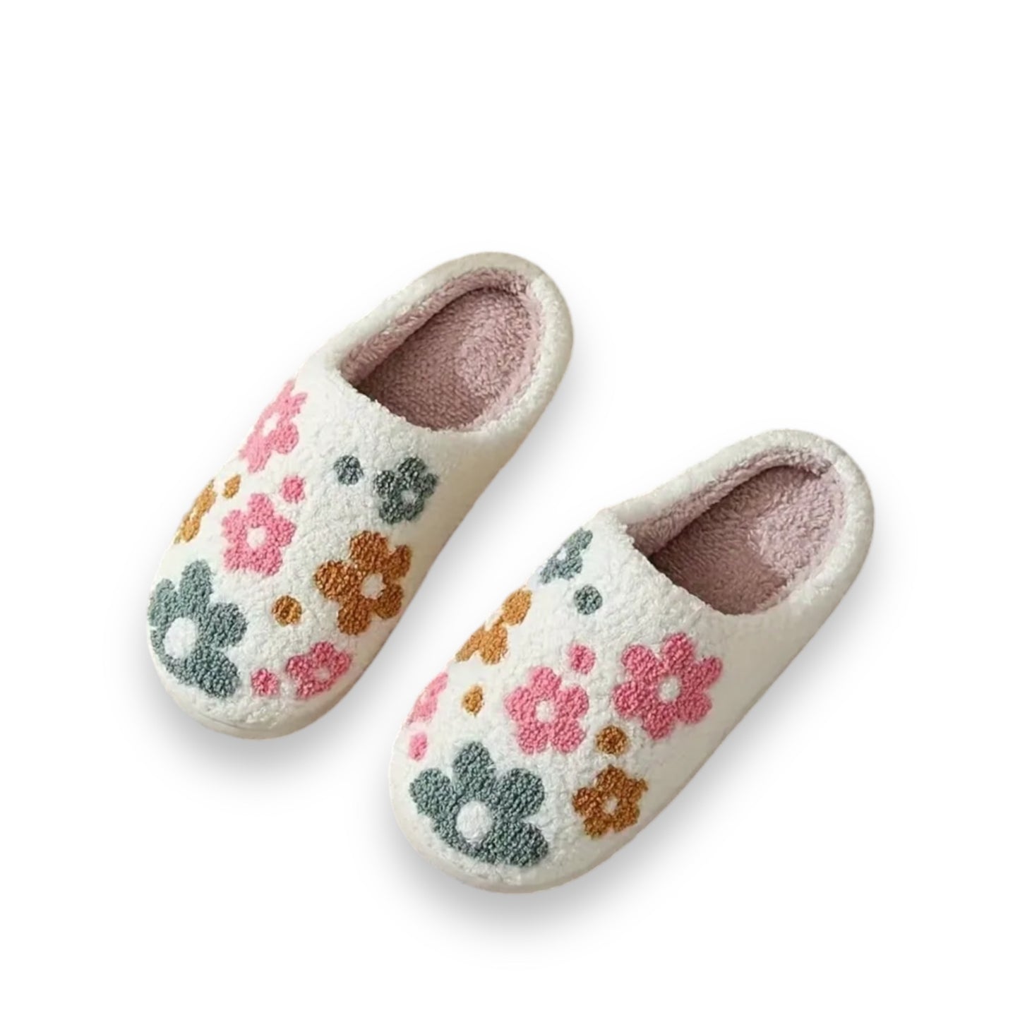 Vintage Floral Slippers