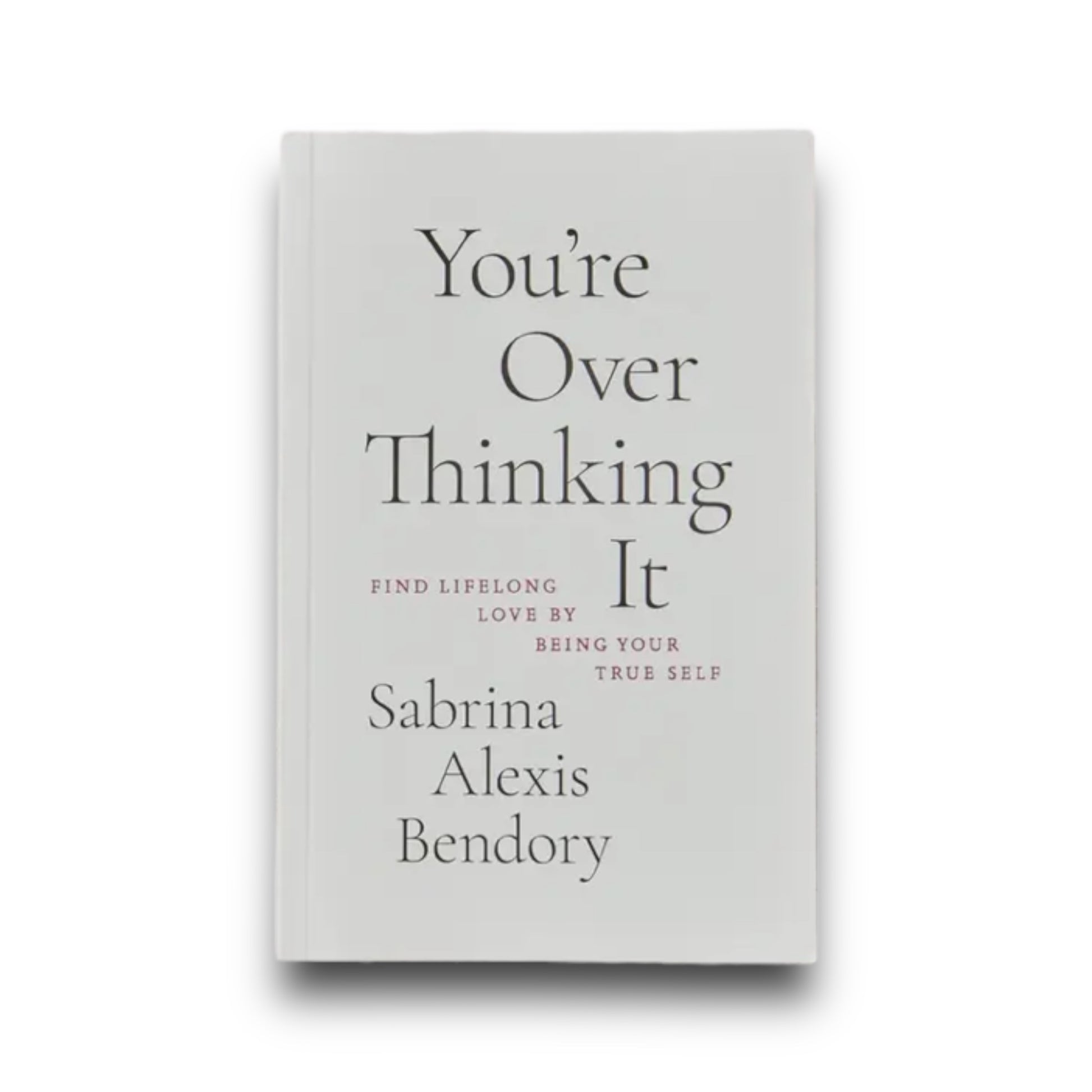 'You're Overthinking It' Book - Happily Sad