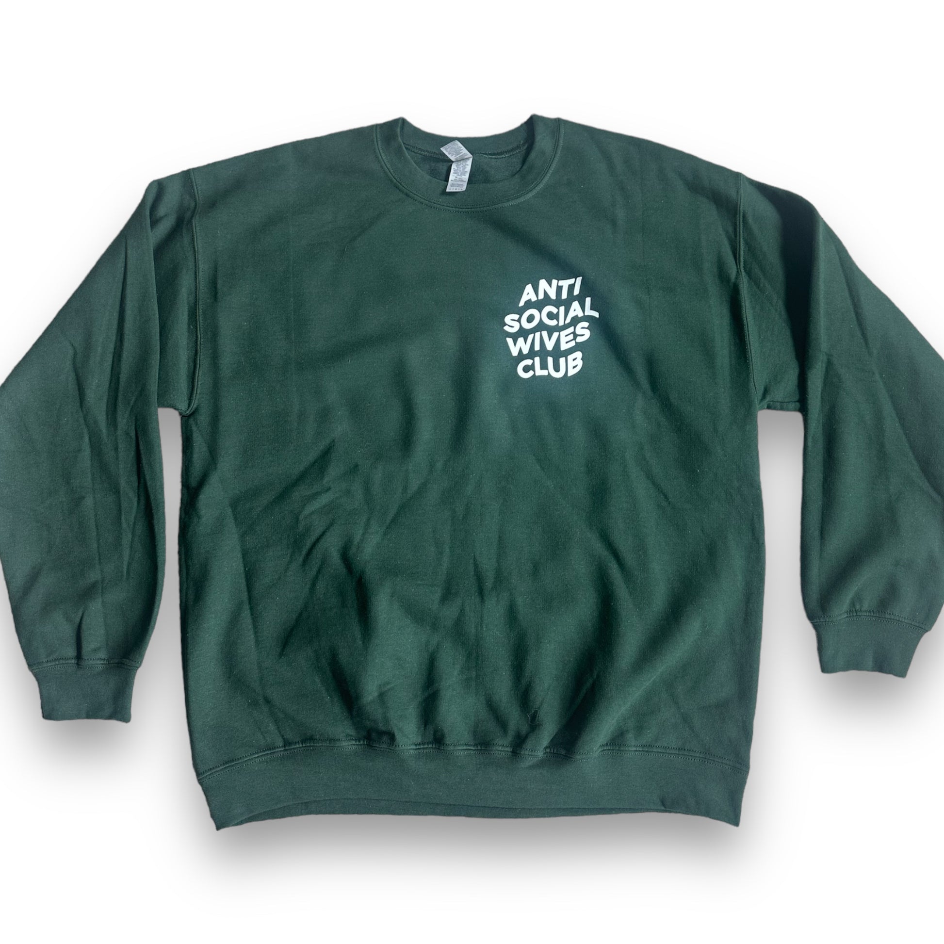 Antisocial Wives Club Crewneck - Happily Sad