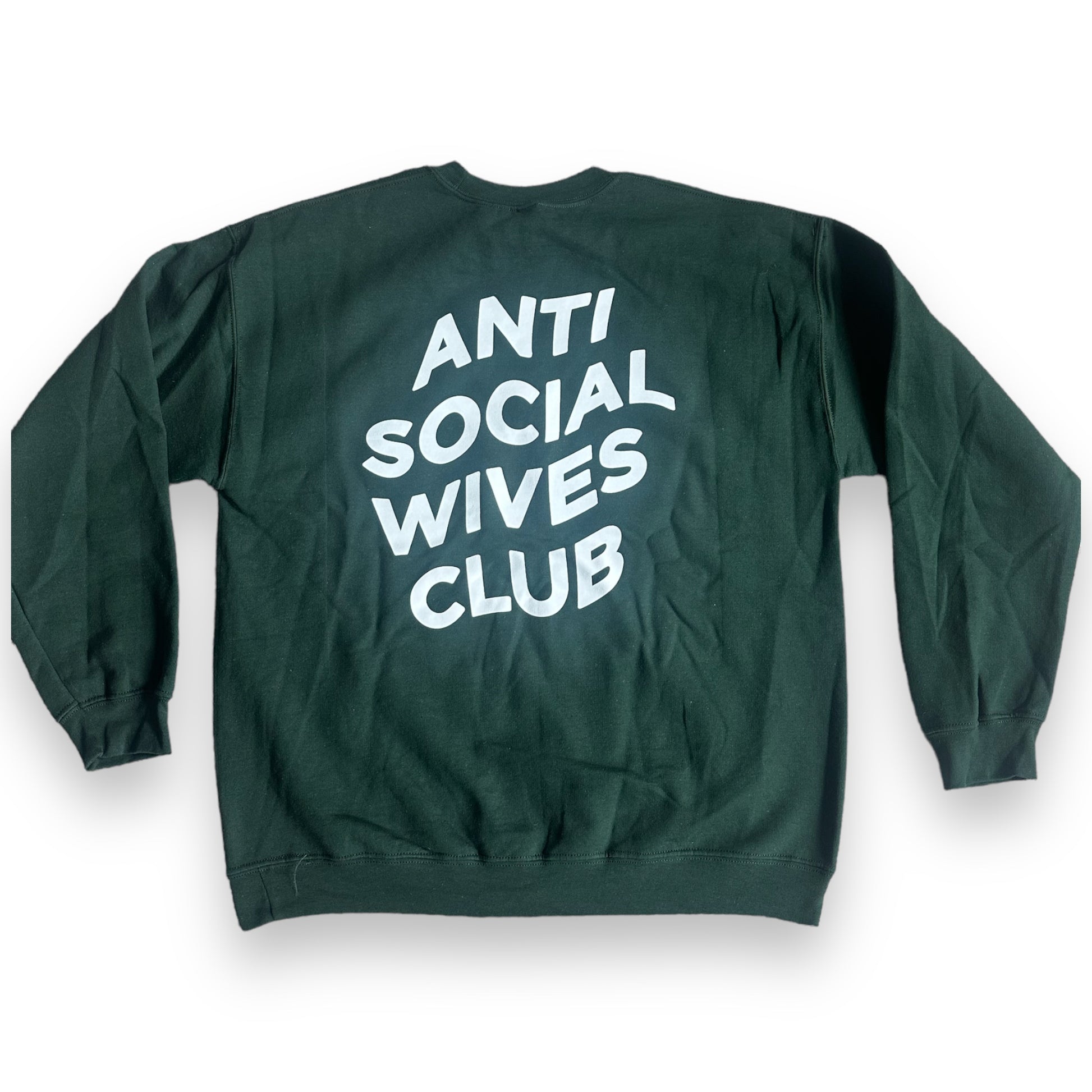 Antisocial Wives Club Crewneck - Happily Sad