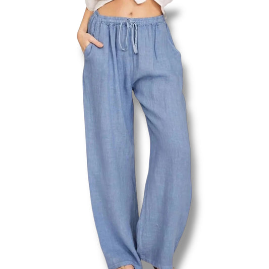 Cotton Linen Pants