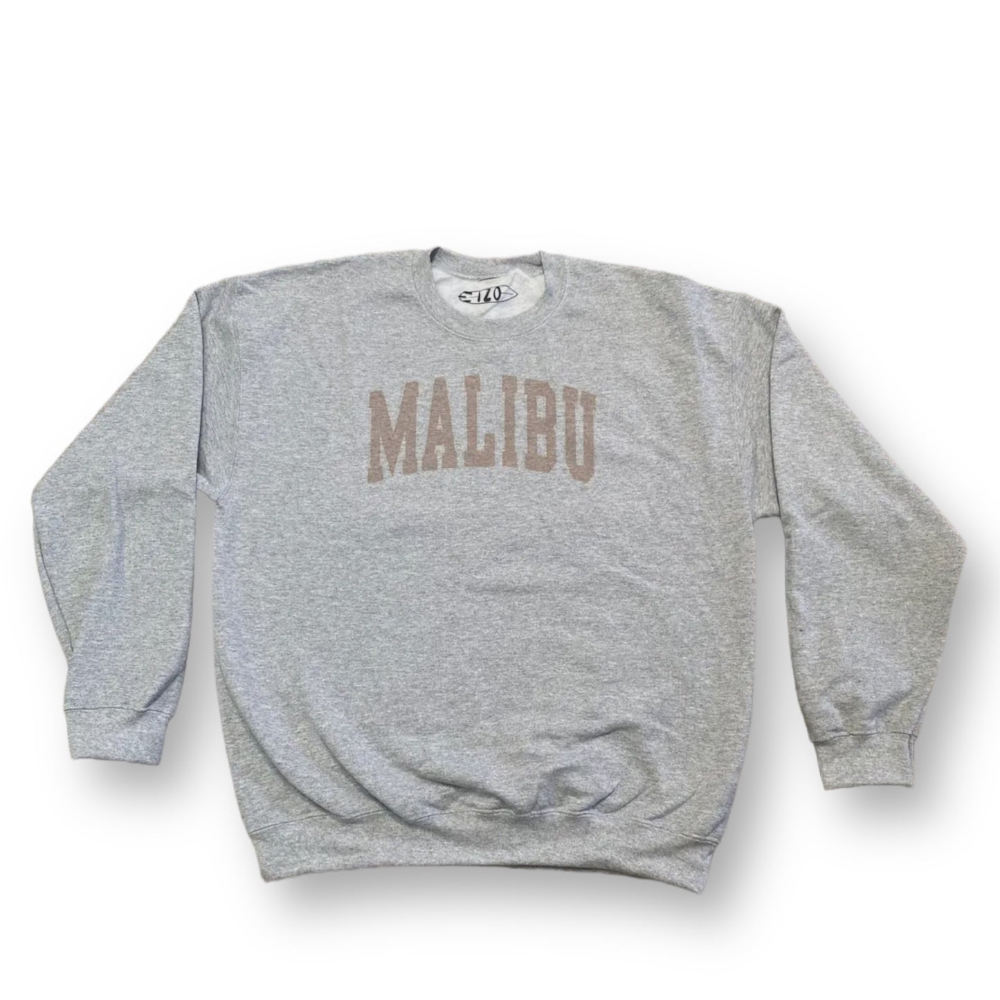Neutral Malibu Crewneck - Happily Sad