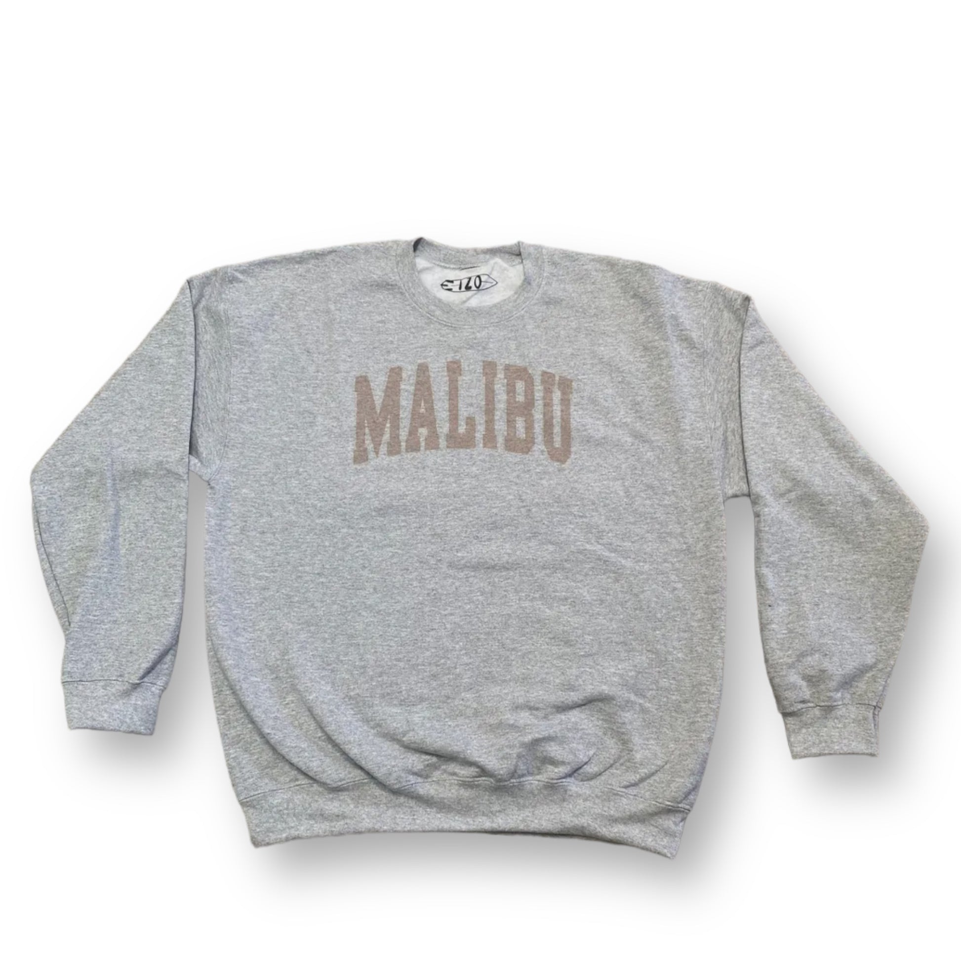 Neutral Malibu Crewneck - Happily Sad