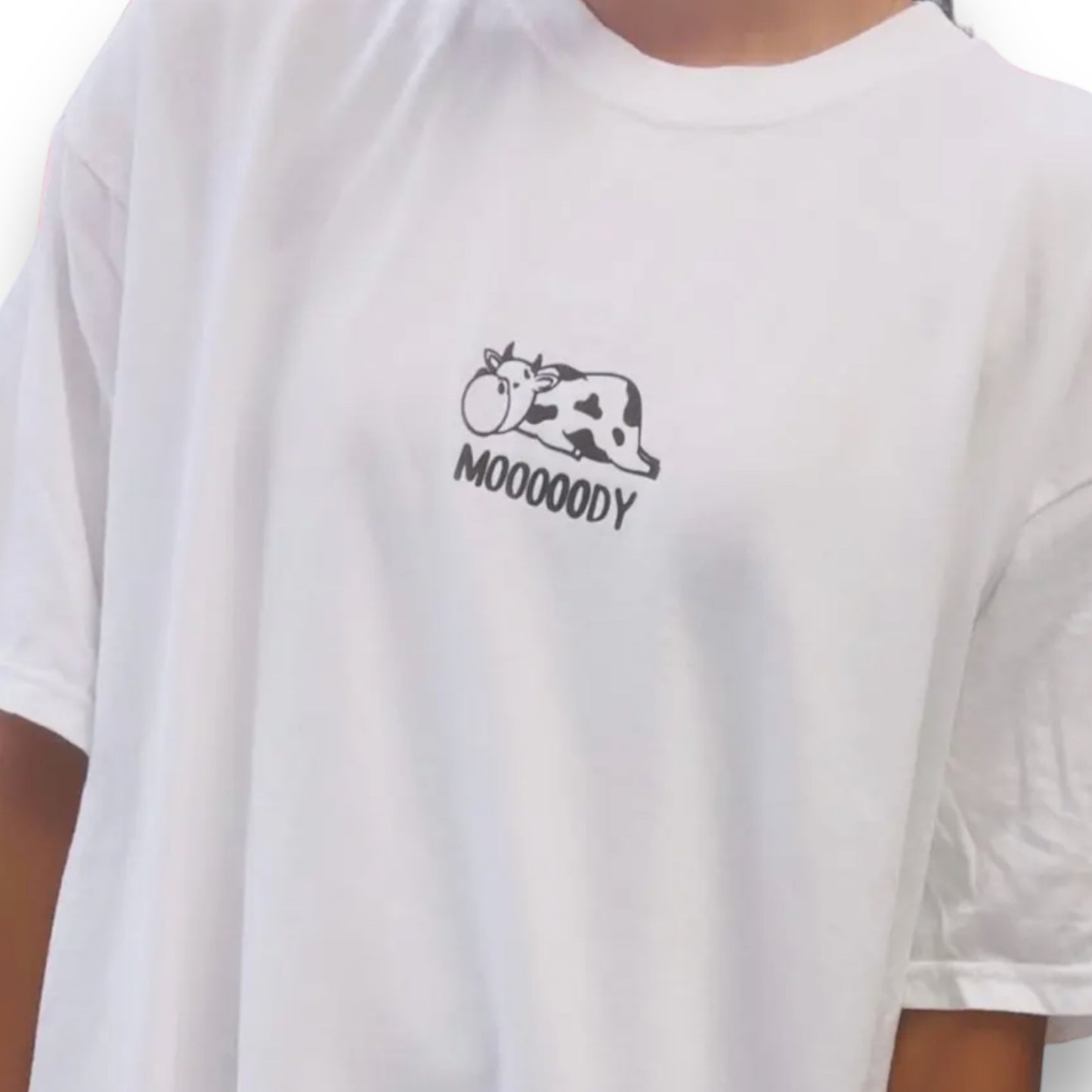 Moody Cow T-Shirt - Happily Sad