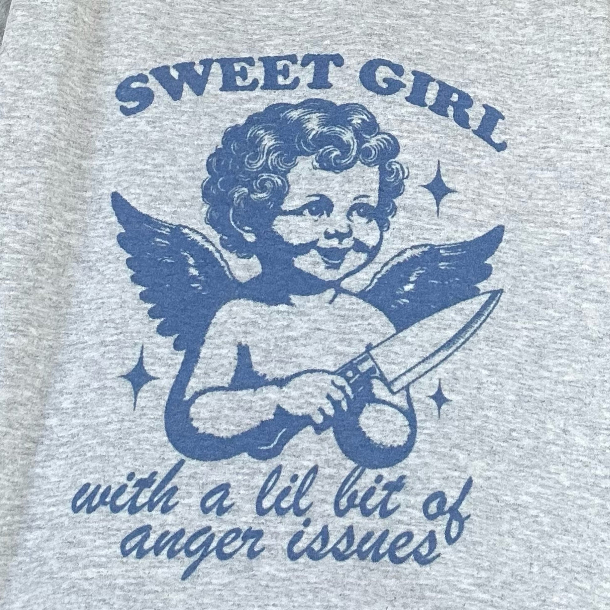 'Sweet Girl' Crewneck - Happily Sad